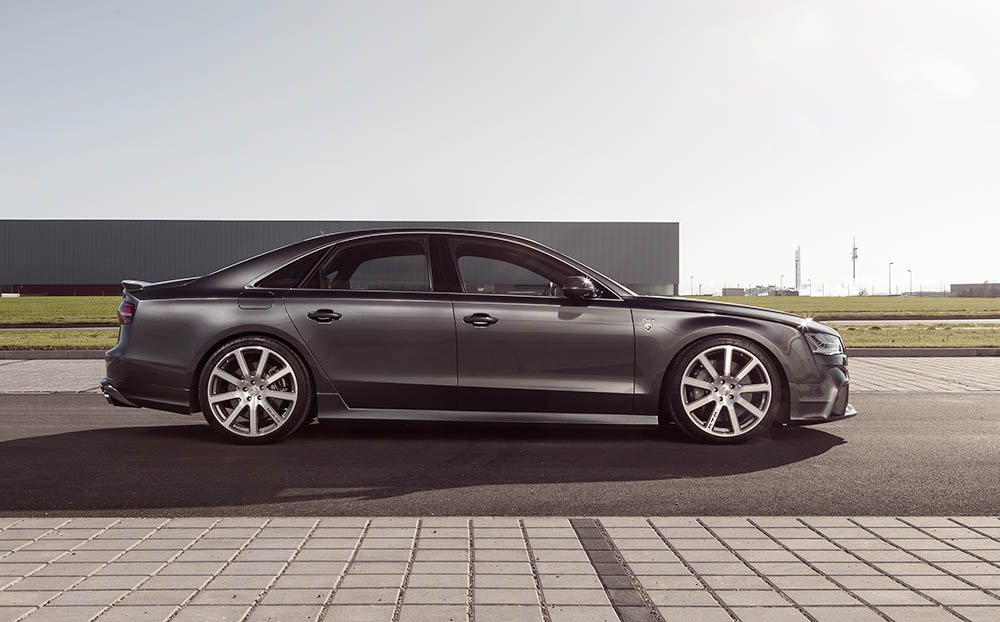 Đổ “núi” tiền độ Audi S8 thành siêu sedan có thể đạt 350km/h - ảnh 6