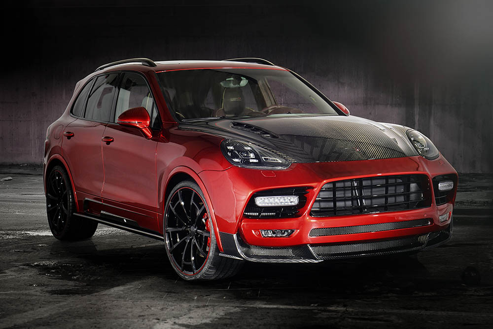 Porsche Cayenne Turbo hoá “mãnh thú” qua bản độ Mansory - ảnh 1
