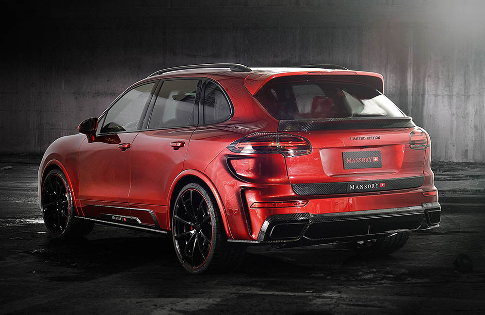 Porsche Cayenne Turbo hoá “mãnh thú” qua bản độ Mansory - ảnh 2