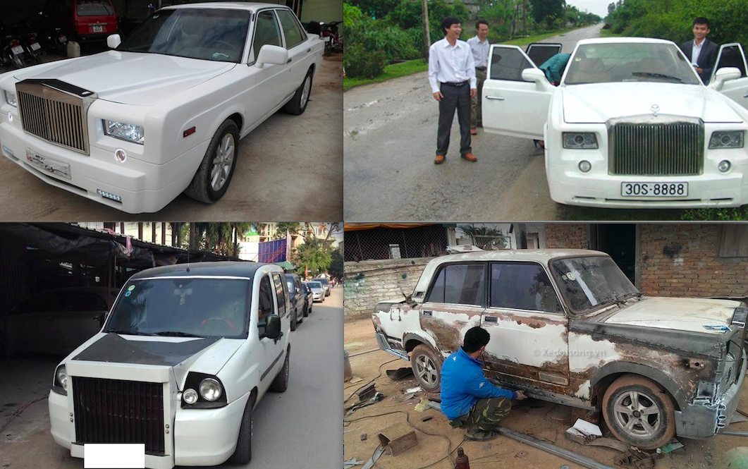 Những ôtô độ thành Rolls-Royce ‘cực độc’ của người Việt - ảnh 1
