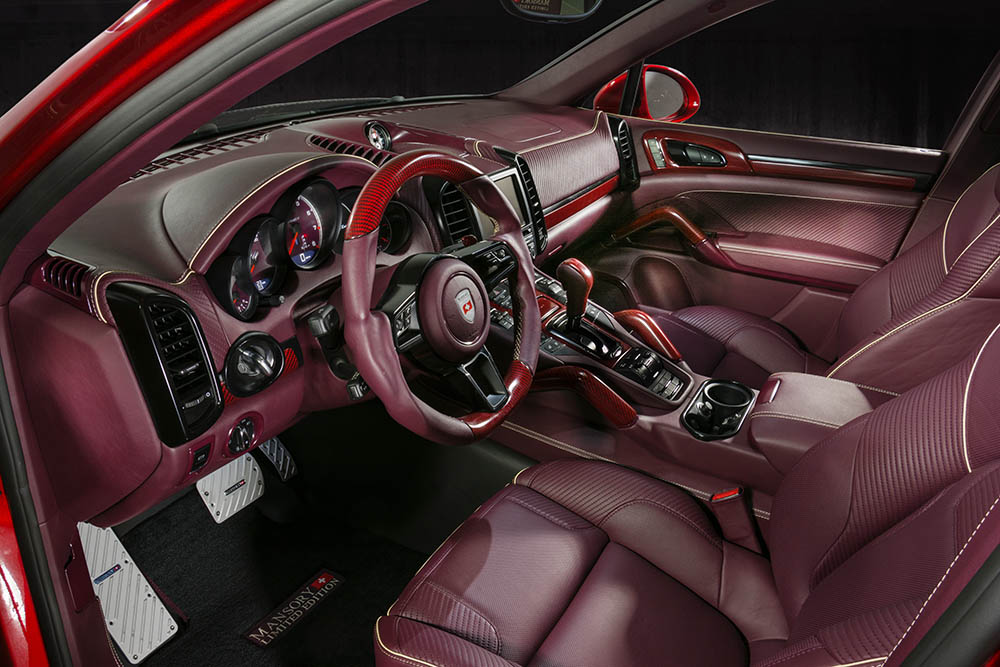 Porsche Cayenne Turbo hoá “mãnh thú” qua bản độ Mansory - ảnh 5