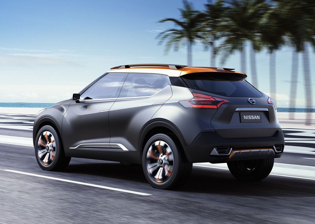 Nissan Kicks Concept được thiết kế tại Brazil.