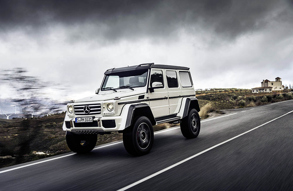 Xe offroad “khủng” Mercedes G 500 4x42 chốt giá 226.100 Euro - ảnh 4