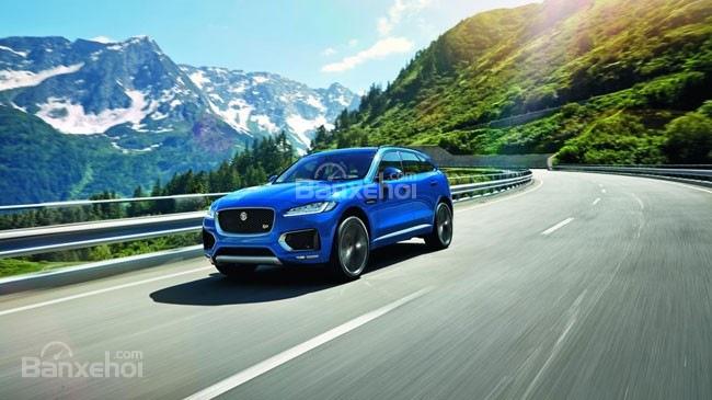Ngắm xe Jaguar F-Pace lập kỉ lục thế giới trên vòng lượn