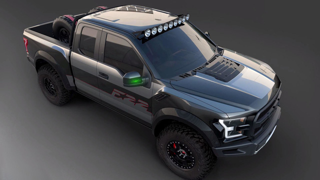 Xe bán tải khủng long Ford F-150 Raptor mang phong cách chiến đấu cơ - Ảnh 3. Xe bán tải khủng long Ford F-150 Raptor mang phong cách chiến đấu cơ - Ảnh 3.