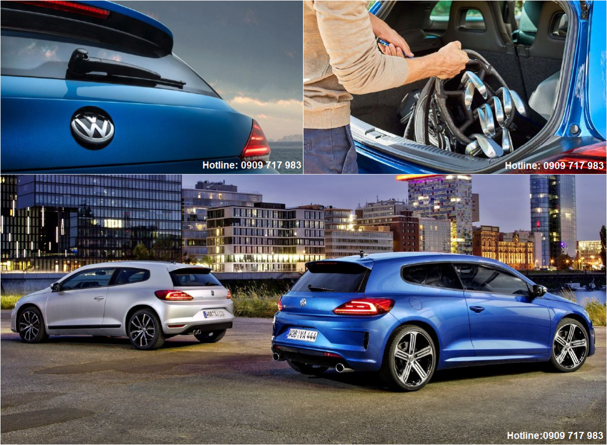 Luggage Compartment Volkswagen Scirocco R 2017