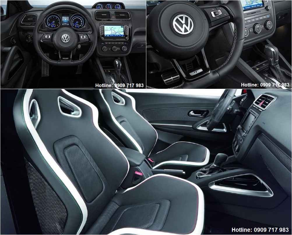 Nội thất Volkswagen Scirocco R 2017