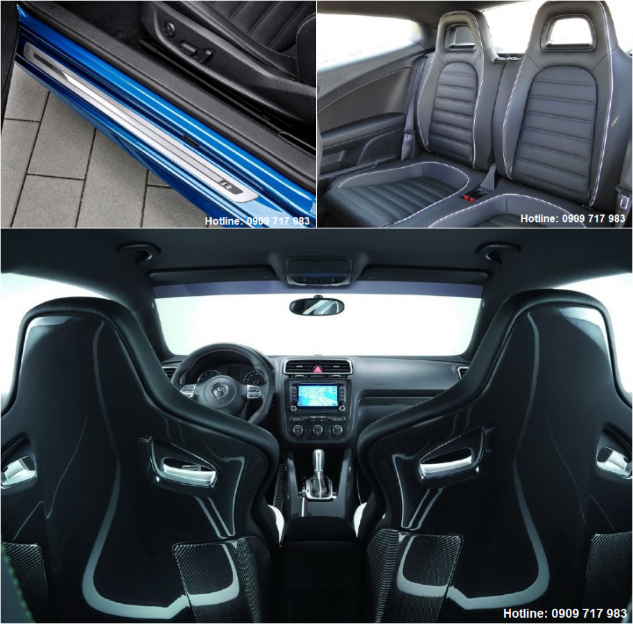 Nội thất VW Scirocco R 2017