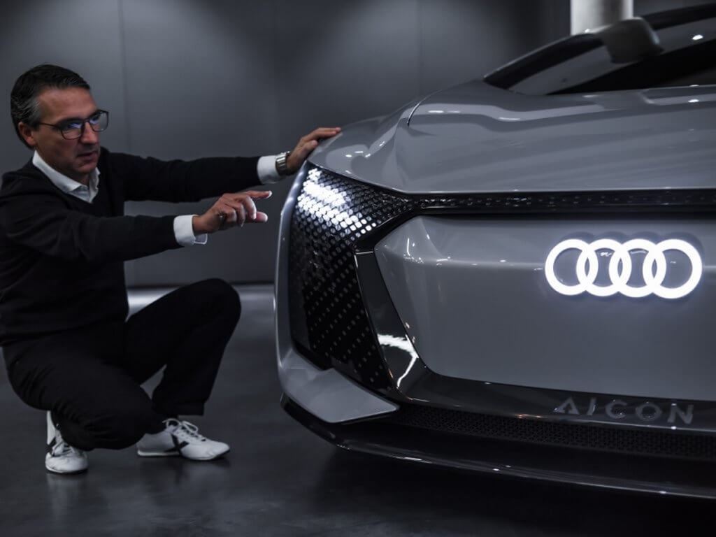 Công nghệ chiếu sáng vi diệu trên Audi Aicon thông minh