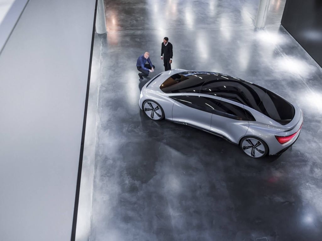 Công nghệ chiếu sáng vi diệu trên Audi Aicon thông minh