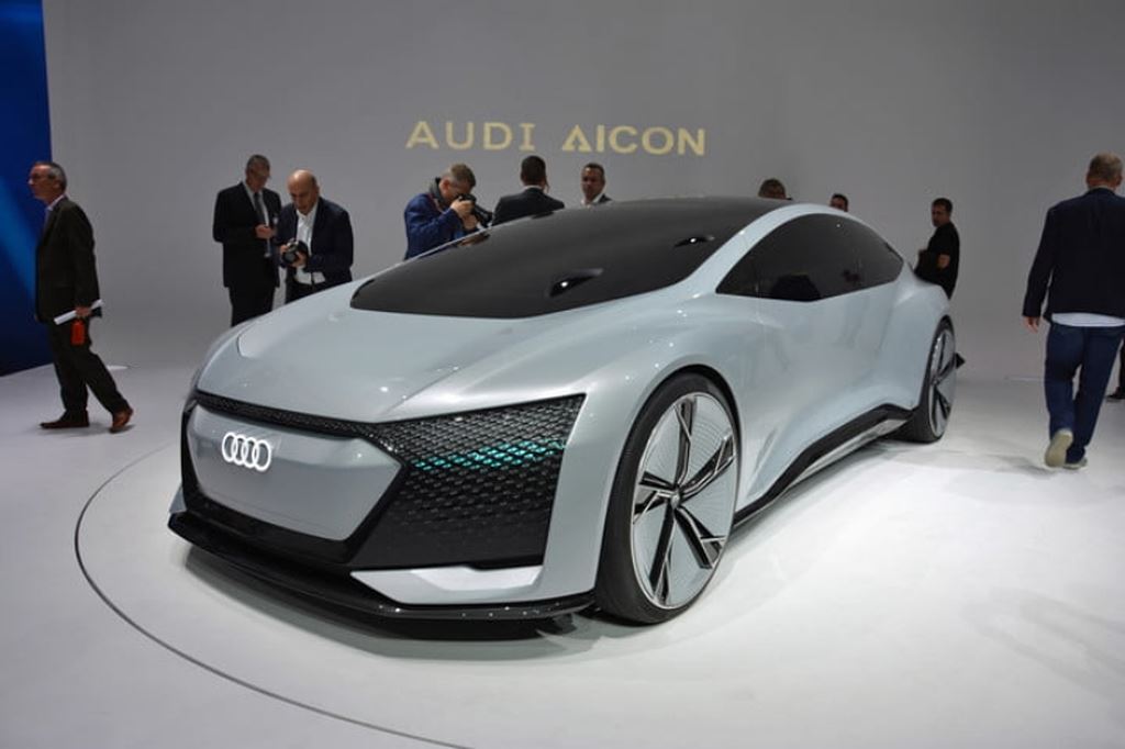 Công nghệ chiếu sáng vi diệu trên Audi Aicon thông minh