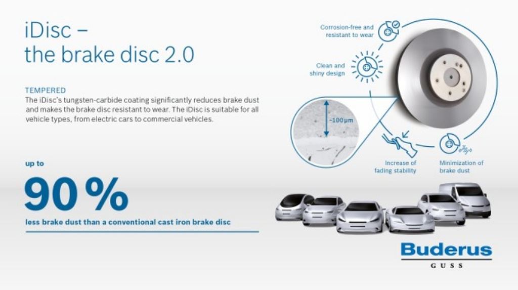 Bosch giới thiệu đĩa phanh iDisc