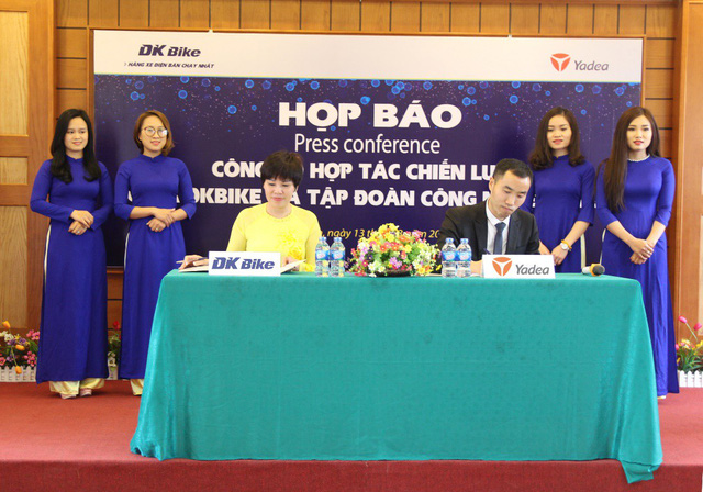 DKBIke ký thỏa thuận hợp tác chiến lược với Tập đoàn YADEA