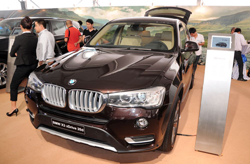 BMW X3 và X5 là hai phiên bản máy dầu được giới thiệu tại Việt Nam vào tháng 8/20141