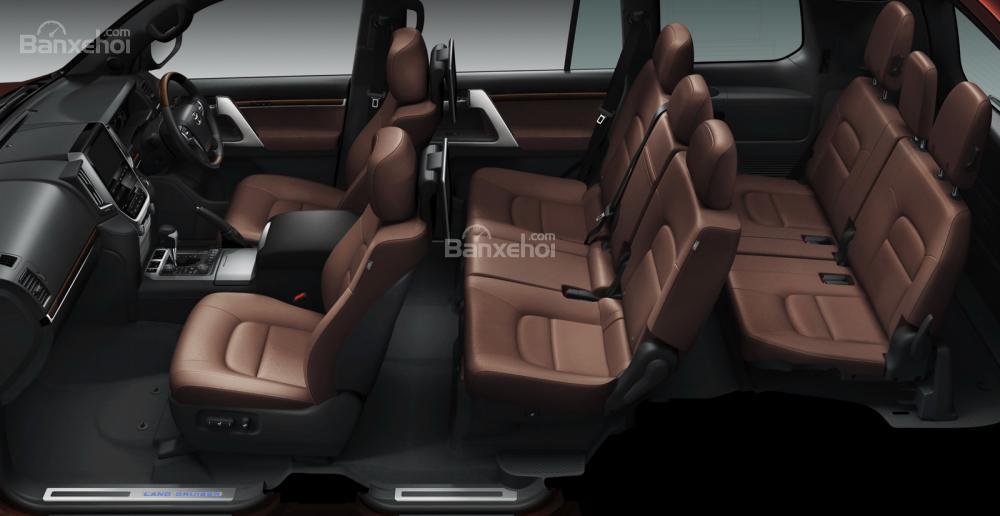 Toyota Land Cruiser 2016 nội thất