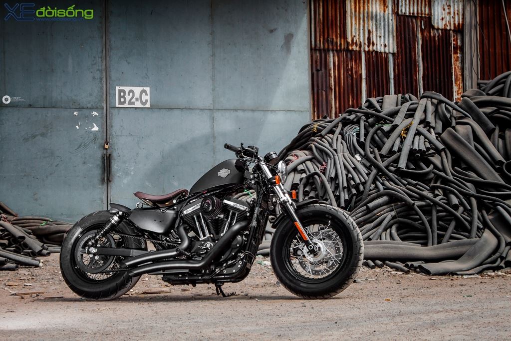 Lên đồ cho một bản Harley Davidson Forty Eight độ cơ bản mà đẹp  Mô Tô Việt